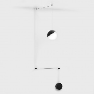 BALL L, D180mm, LED 28W, 3000К, черный (02.1800.28.930.BK)