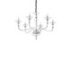 Люстра IDEAL LUX DANIELI SP6 TRASPARENTE