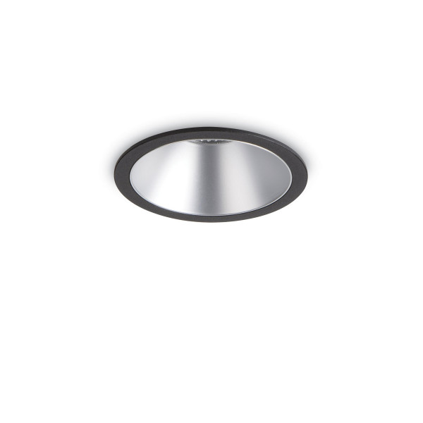 Точечный светильник IDEAL LUX GAME ROUND BLACK SILVER