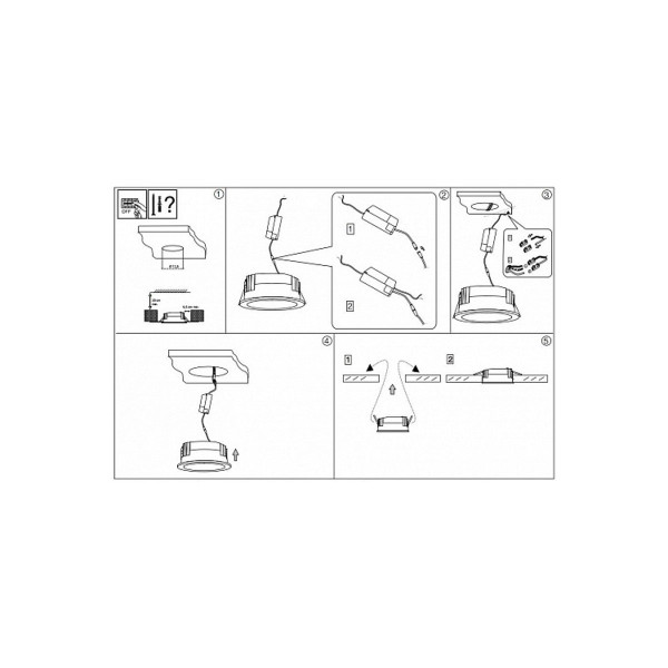 Точечный светильник IDEAL LUX BASIC ACCENT 20W 4000K