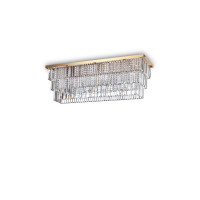 Хрустальная люстра IDEAL LUX MARTINEZ PL8 ORO