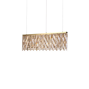 Кришталева люстра IDEAL LUX ELISIR SP8 OTTONE Кришталева люстра IDEAL LUX ELISIR SP8 OTTONE