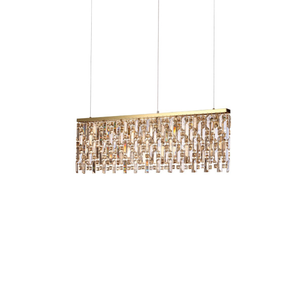 Хрустальная люстра IDEAL LUX ELISIR SP8 OTTONE