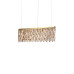Хрустальная люстра IDEAL LUX ELISIR SP8 OTTONE