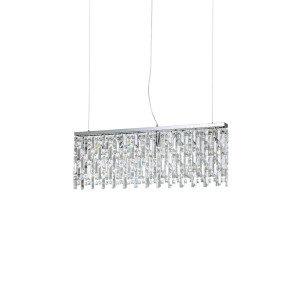 Кришталева люстра IDEAL LUX ELISIR SP8 CROMO