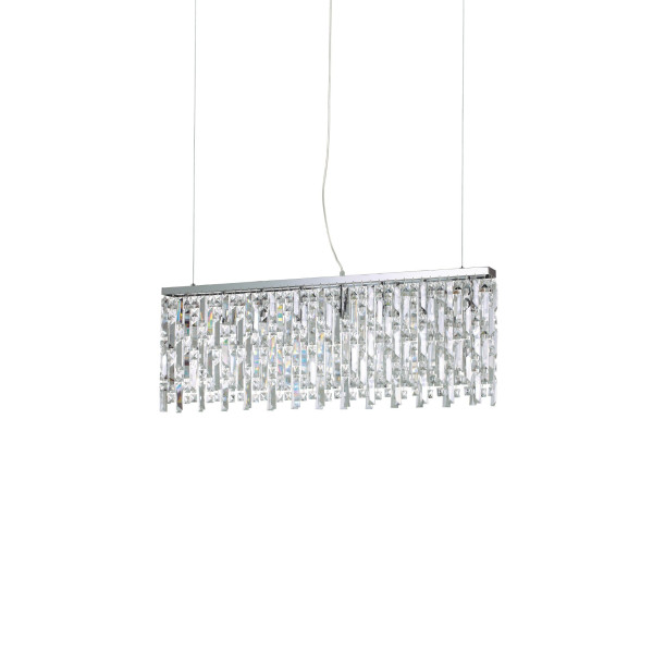 Кришталева люстра IDEAL LUX ELISIR SP8 CROMO