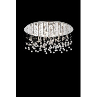 Хрустальная люстра IDEAL LUX MOONLIGHT PL15 CROMO