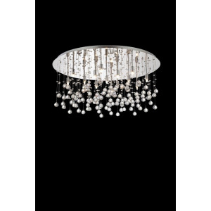 Кришталева люстра IDEAL LUX MOONLIGHT PL15 CROMO