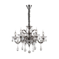 Хрустальная люстра IDEAL LUX COLOSSAL SP6 GRIGIO