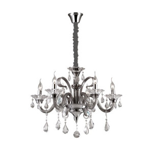 Кришталева люстра IDEAL LUX COLOSSAL SP6 GRIGIO