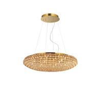 Хрустальная люстра IDEAL LUX KING SP12 ORO