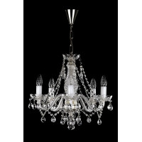 Кришталева люстра ARTGLASS MAGDA V nikl (CE)