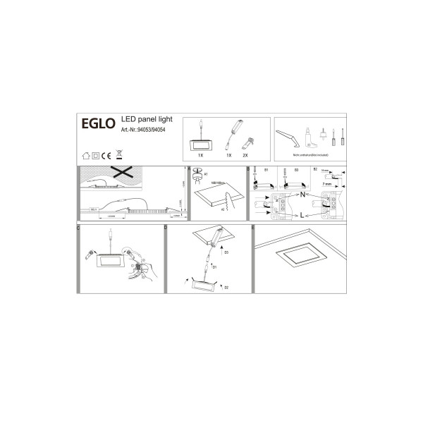 Точковий світильник EGLO 94053