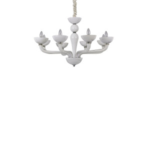 Люстра IDEAL LUX CASANOVA SP8 BIANCO