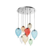 Дитяча люстра IDEAL LUX CLOWN SP8 COLOR