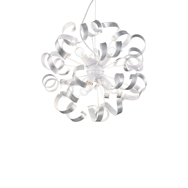 Люстра IDEAL LUX VORTEX SP6 ARGENTO