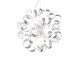 Люстра IDEAL LUX VORTEX SP6 ARGENTO