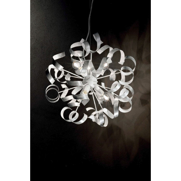 Люстра IDEAL LUX VORTEX SP6 ARGENTO