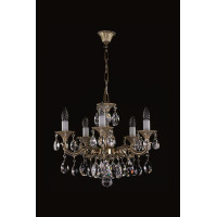 Кришталева люстра ARTGLASS JARMILA V бел.зол (CE)