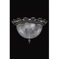 Люстра ARTGLASS LEA II nikl antiq