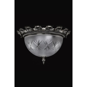 Люстра ARTGLASS LEA II nikl antiq