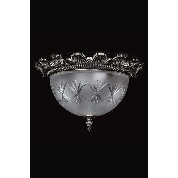 Люстра ARTGLASS LEA II nikl antiq