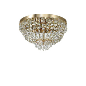 Кришталева люстра IDEAL LUX CAESAR PL5 ORO