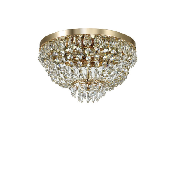 Кришталева люстра IDEAL LUX CAESAR PL5 ORO