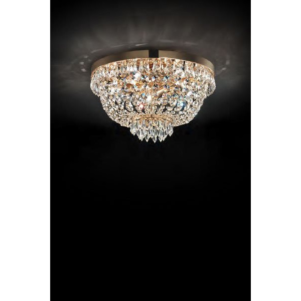 Кришталева люстра IDEAL LUX CAESAR PL5 ORO