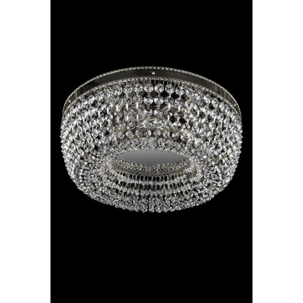 Кришталева люстра ARTGLASS SOFIA dia.350 CE nikl