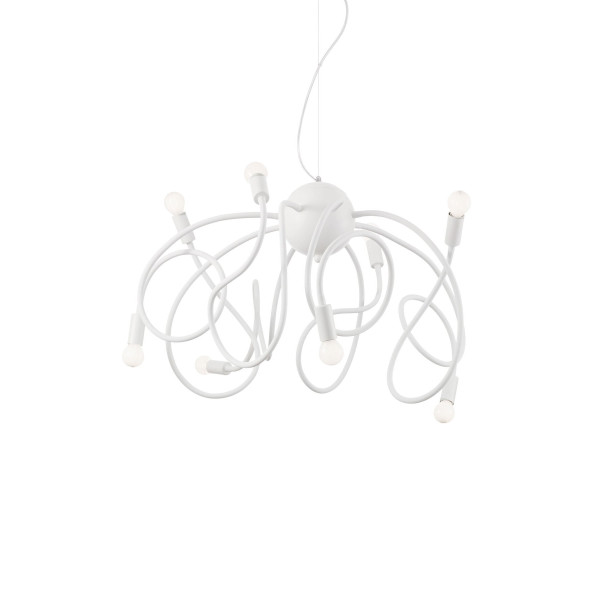 Люстра IDEAL LUX MULTIFLEX SP8 BIANCO