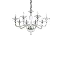 Люстра IDEAL LUX DANIELI SP8 TRASPARENTE