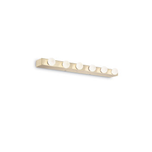 Світильник настінний IDEAL LUX PRIVE AP6 OTTONE