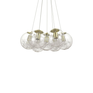 Люстра IDEAL LUX MAPA SAT SP7 OTTONE