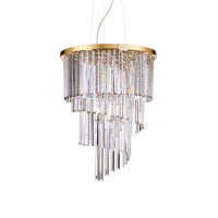 Хрустальная люстра IDEAL LUX CARLTON SP12 ORO