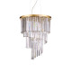 Хрустальная люстра IDEAL LUX CARLTON SP12 ORO