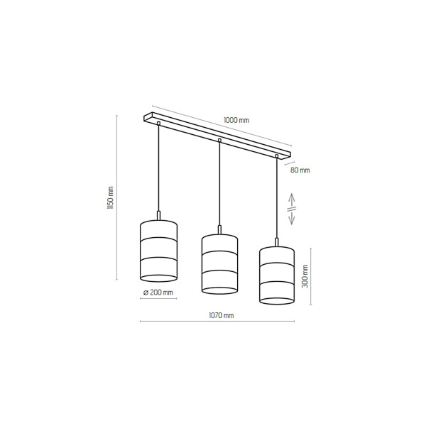 Люстра TK LIGHTING 3209