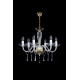 Кришталева люстра ARTGLASS STEFANIE VIII STRASS