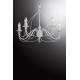 Люстра IDEAL LUX CORTE SP8 BIANCO ANTICO