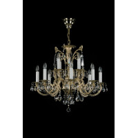 Хрустальная люстра ARTGLASS ARABELA brass antic (CE)