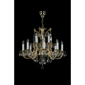 Кришталева люстра ARTGLASS ARABELA brass antic (CE) Кришталева люстра ARTGLASS ARABELA brass antic (CE)