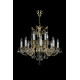 Хрустальная люстра ARTGLASS ARABELA brass antic (CE)