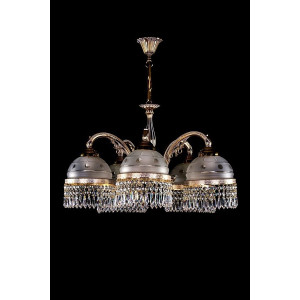 Кришталева люстра ARTGLASS CASSANDRA V CE бел.золото Кришталева люстра ARTGLASS CASSANDRA V CE бел.золото