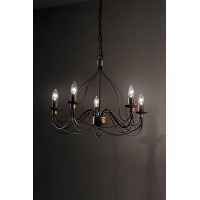 Люстра IDEAL LUX CORTE SP5 RUGGINE
