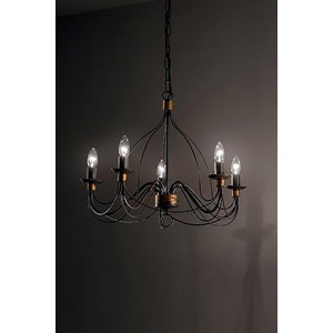 Люстра IDEAL LUX CORTE SP5 RUGGINE