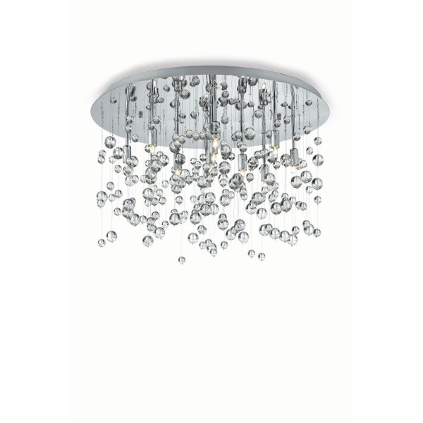 Люстра IDEAL LUX NEVE PL8 CROMO