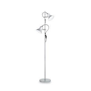Торшер IDEAL LUX POLLY PT2 ARGENTO Торшер IDEAL LUX POLLY PT2 ARGENTO