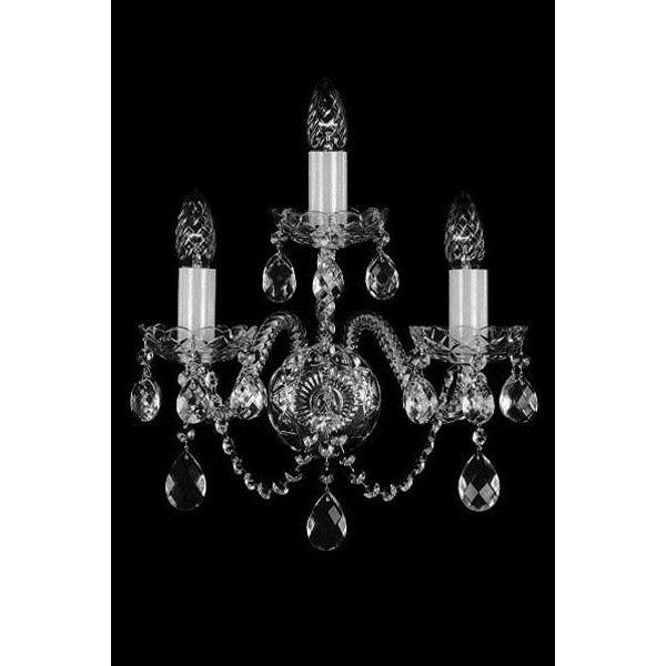 Хрустальное бра ARTGLASS MIRKA III nikl (CE)
