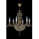 Хрустальная люстра ARTGLASS FOUNTAIN brass antiq (CE)