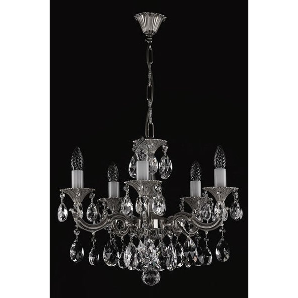 Хрустальная люстра ARTGLASS JARMILA V nikl antic (CE)